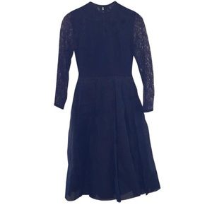 Vintage Black Lace Dress